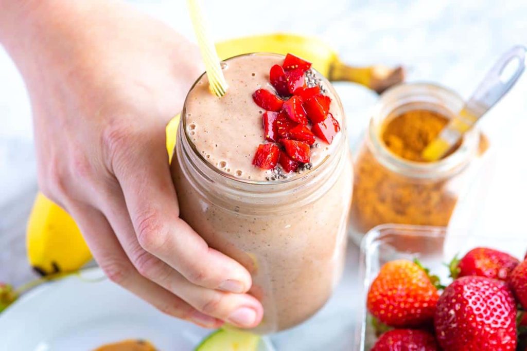 Making the Perfect Strawberry Banana Smoothie