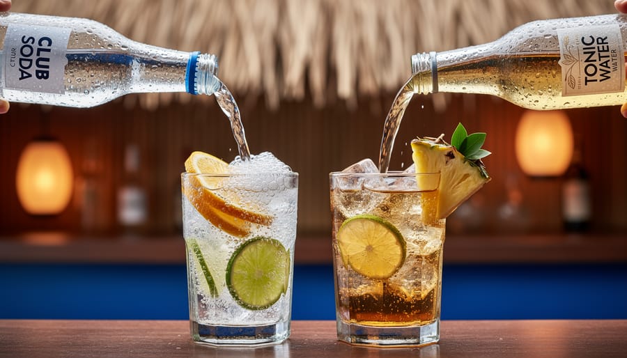 Tonic Water vs Club Soda: Which Mixer Elevates Your Tiki Cocktails?